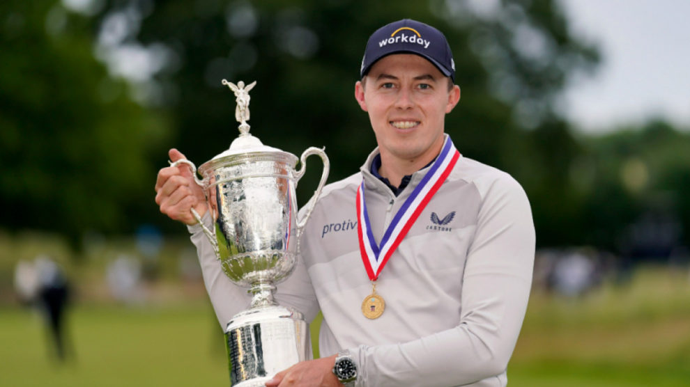 A photo of golfer Matt Fitzpatrick